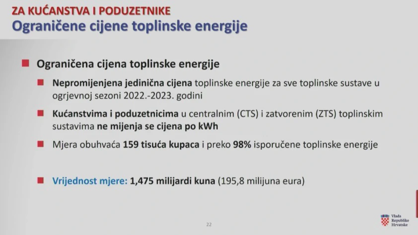 Ograničene cijene toplinske energije, Foto: HRT/HTV