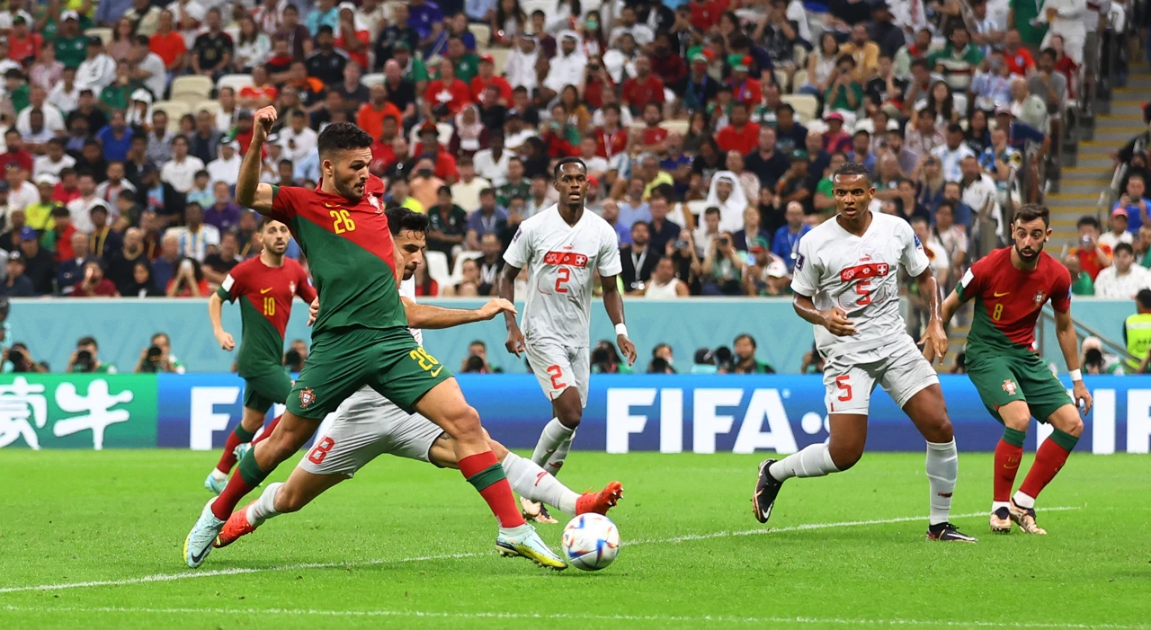 Goncalo Ramos zabija treći gol na utakmici