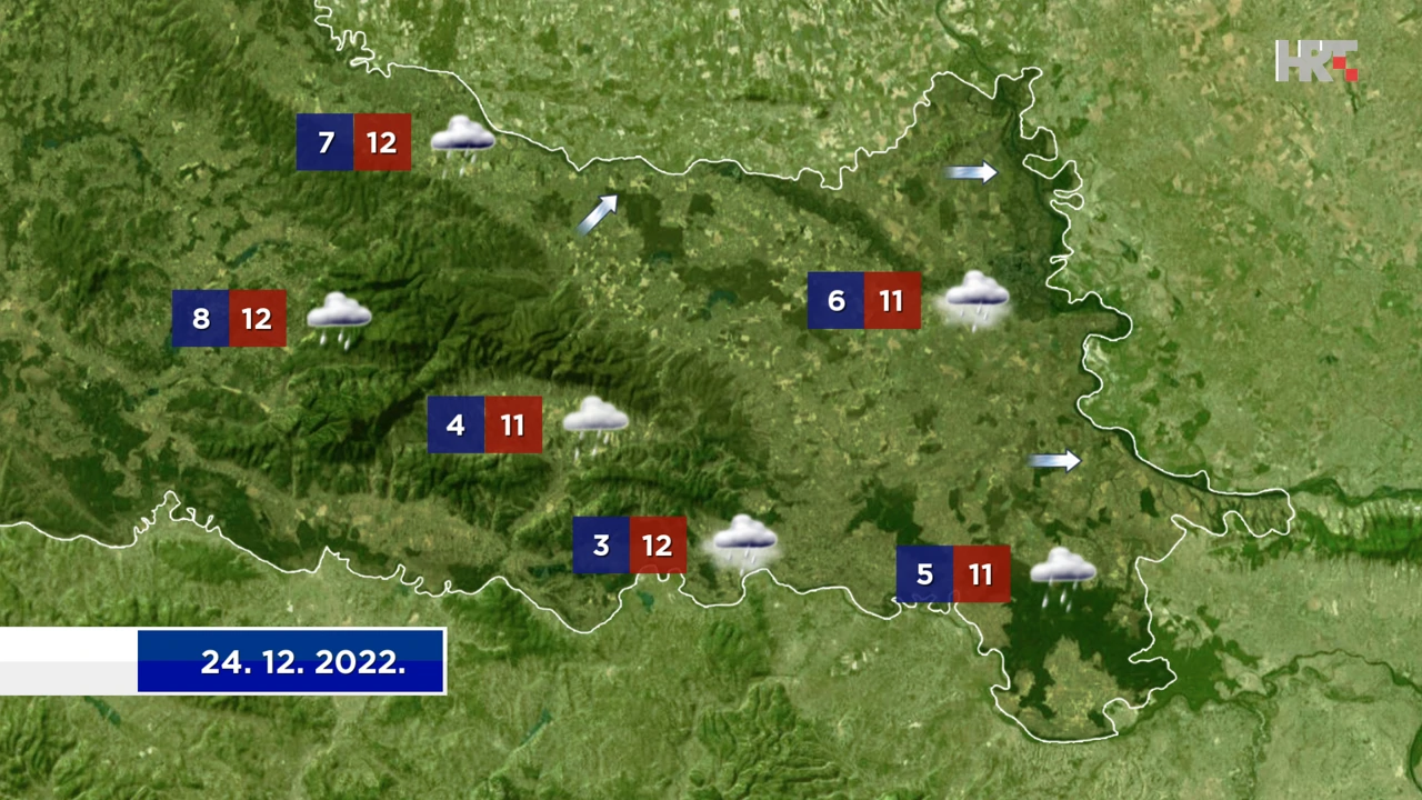emisija "Vrijeme", Foto: HTV/HRT