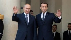 Vladimir Putin i Emmanuel Macron 2019. u Parizu