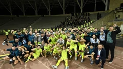 Slavlje Dinama nakon plasmana u Ligu prvaka