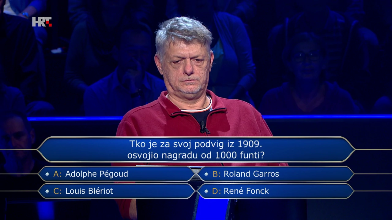 Radovan Radiković, Foto: Tko želi biti milijunaš?/HRT