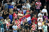 Navijači na tribinama, Foto:  Marko Lukunic /PIXSELL