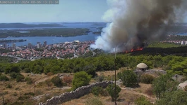 Požar u Šibeniku