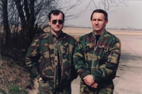 Rudolf Perešin i Danijel Borović na Plesu 1992., Foto: -/Arhiva obitelji Borović