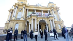 Prosvjed protiv Uprave HNK, Zagreb, 26. ožujka 2021.