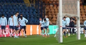 Trening nogometaša Rijeke u Erevanu