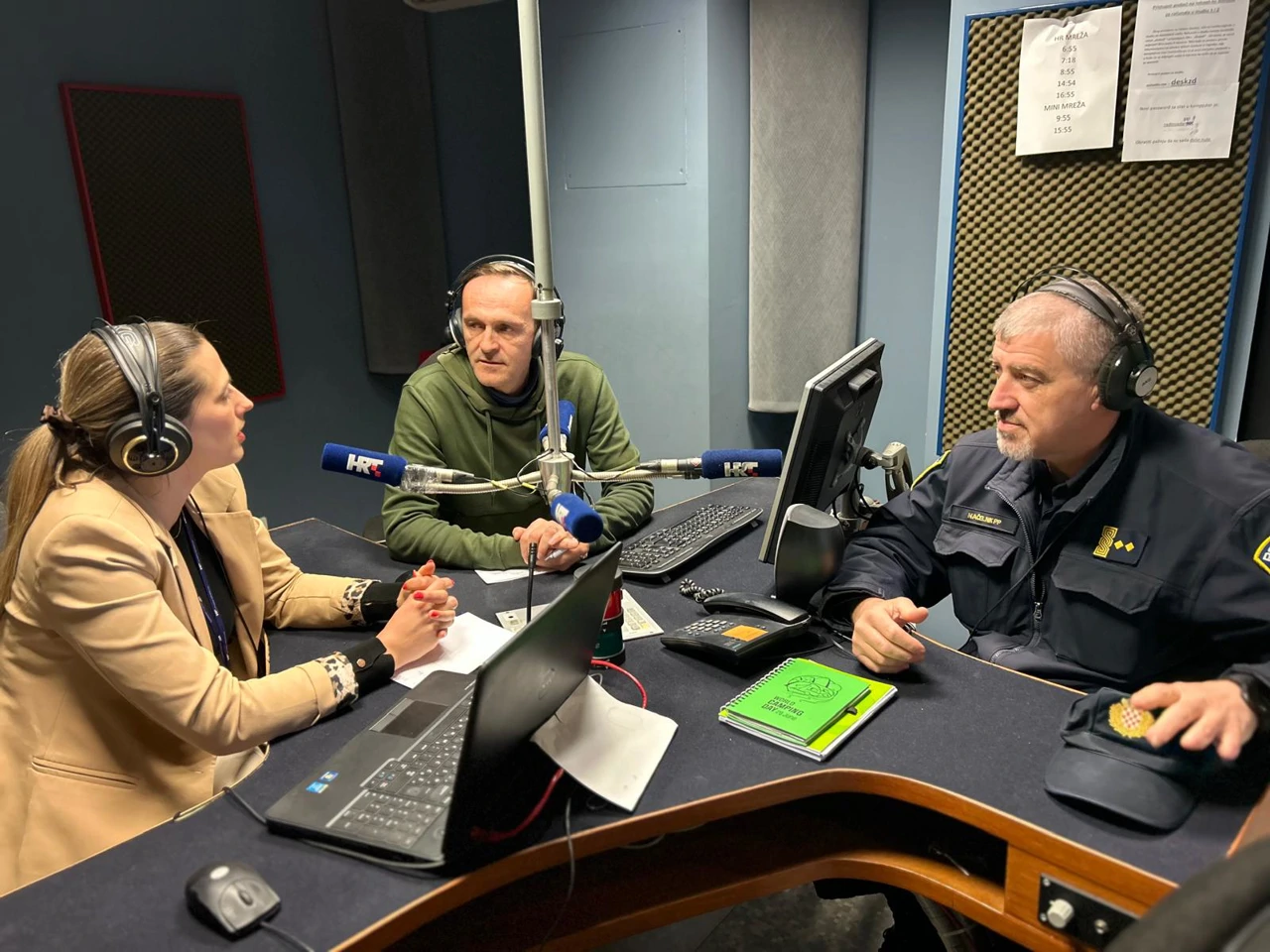 Vladimir Šetka, Katina Vrsaljko i Dražen Malčić