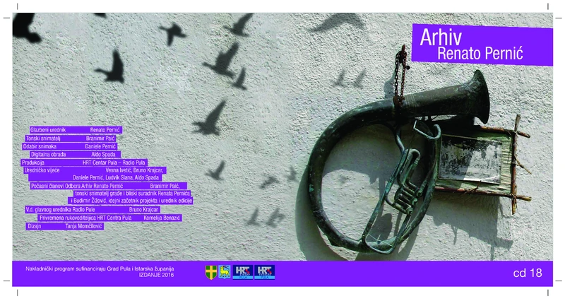 Arhiv Renato Pernić CD18 - izdanje 2016., Foto: -/-