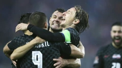 Luka Modrić, Dejan Lovren, Andrej Kramarić