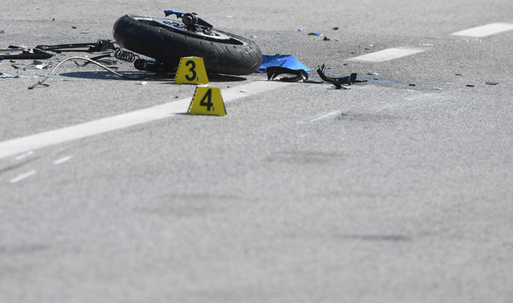 Na riječkoj obilaznici: ozlijeđeni motociklist i suputnik
