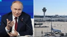 Vladimir Putin / Zračna luka u Munchenu