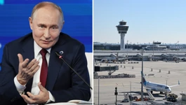 Vladimir Putin / Zračna luka u Munchenu