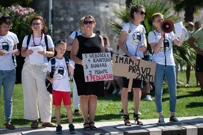 Zadrani prosvjedovali zbog nedostatka pedijatara, Foto:  Luka Gerlanc/CROPIX