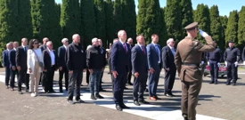 Odavanje počasti poginulim, Foto: Klasićek/Vračević/HRT Radio Osijek