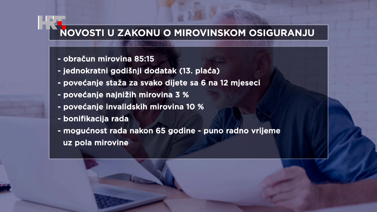 Zona 360: Novi Zakon o mirovinskom osiguranju