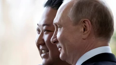 Kim Jong Un i Vladimir Putin 