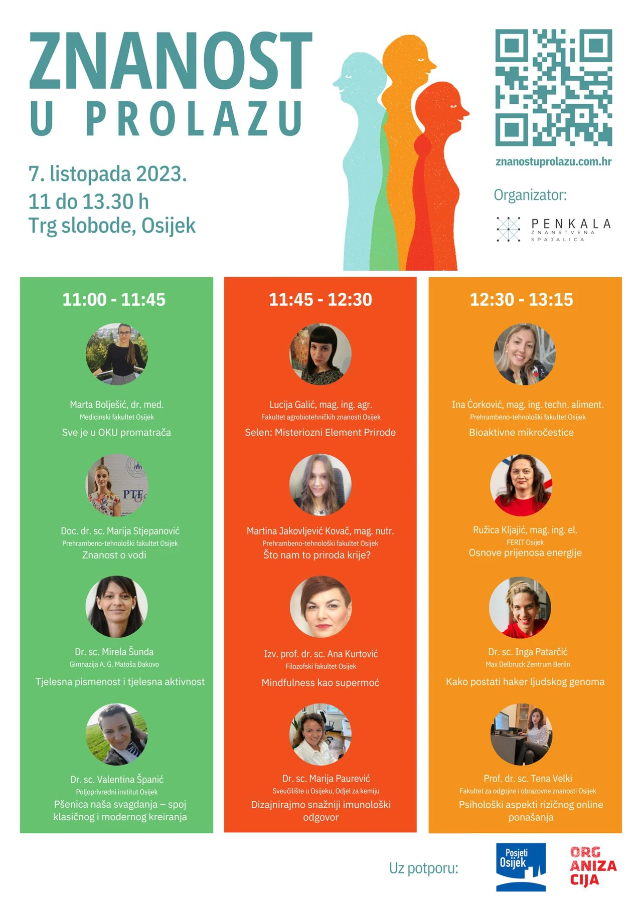 "Znanost u prolazu" na Trgu slobode u Osijeku