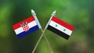 Zastava Hrvatske i Sirije