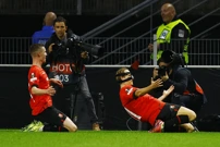 Lovro Majer slavi pogodak, Foto: Stephane Mahe/REUTERS