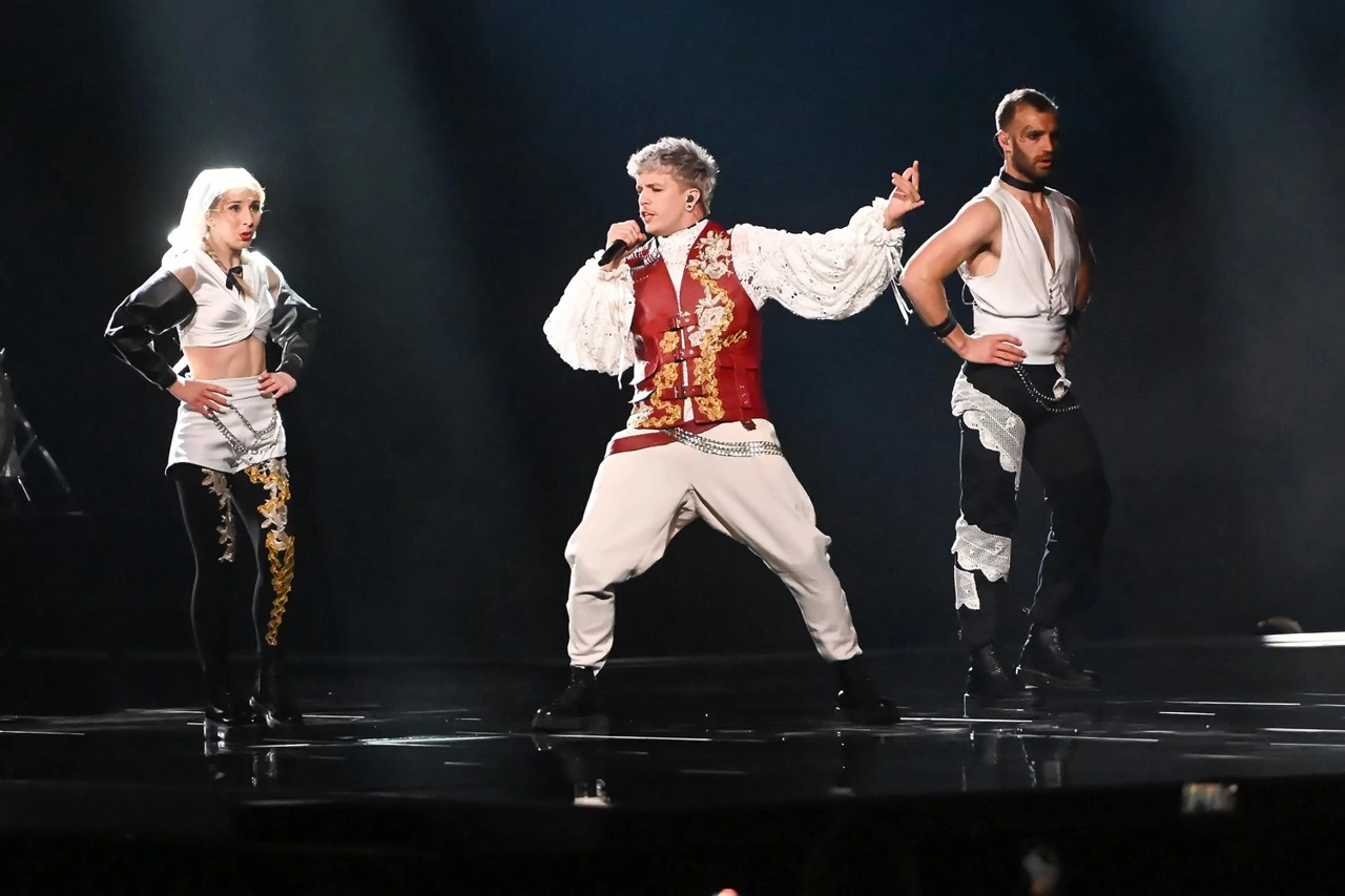 Na sinoćnjoj probi Baby Lasagna oduševio i podigao na noge prisutne u Malmö Areni, Foto: Livio Andrijić /Cropix za HRT