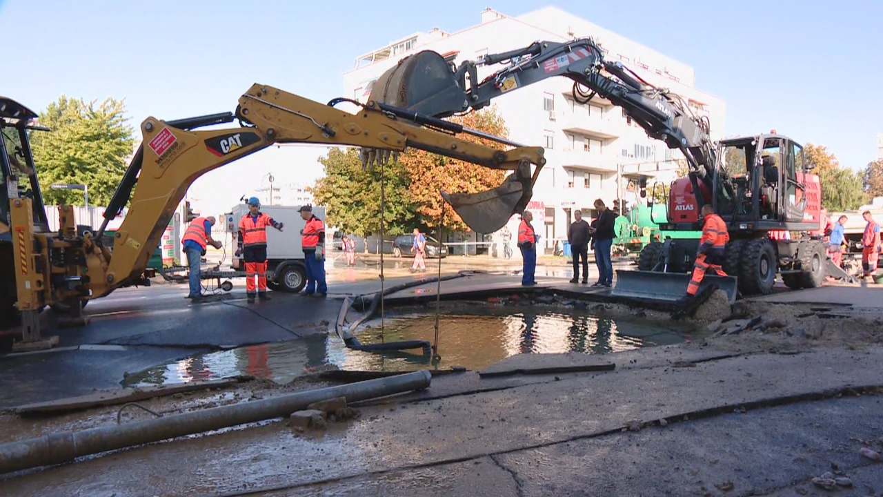Pukla cijev u Selskoj, Foto: HTV/HRT