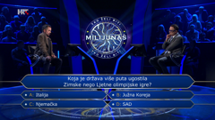Stjepan Milobara , Foto: Tko želi biti milijunaš?/HRT