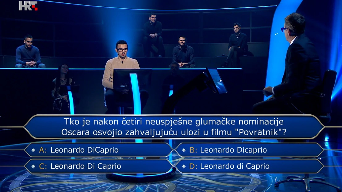 Luka Sedlaček, Foto: Tko želi biti milijunaš?/HRT