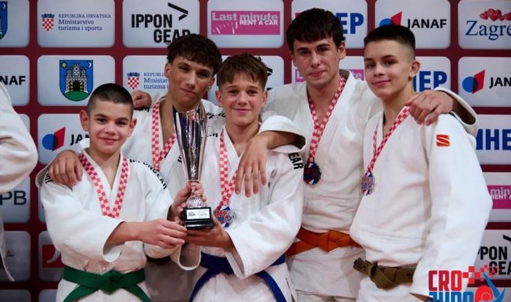Sedam medalja i ekipna bronca za Judo klub Rijeka na državnom prvenstvu