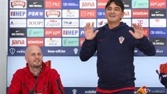 Izbornik Zlatko Dalić na konferenciji za medije nakon Argentine
