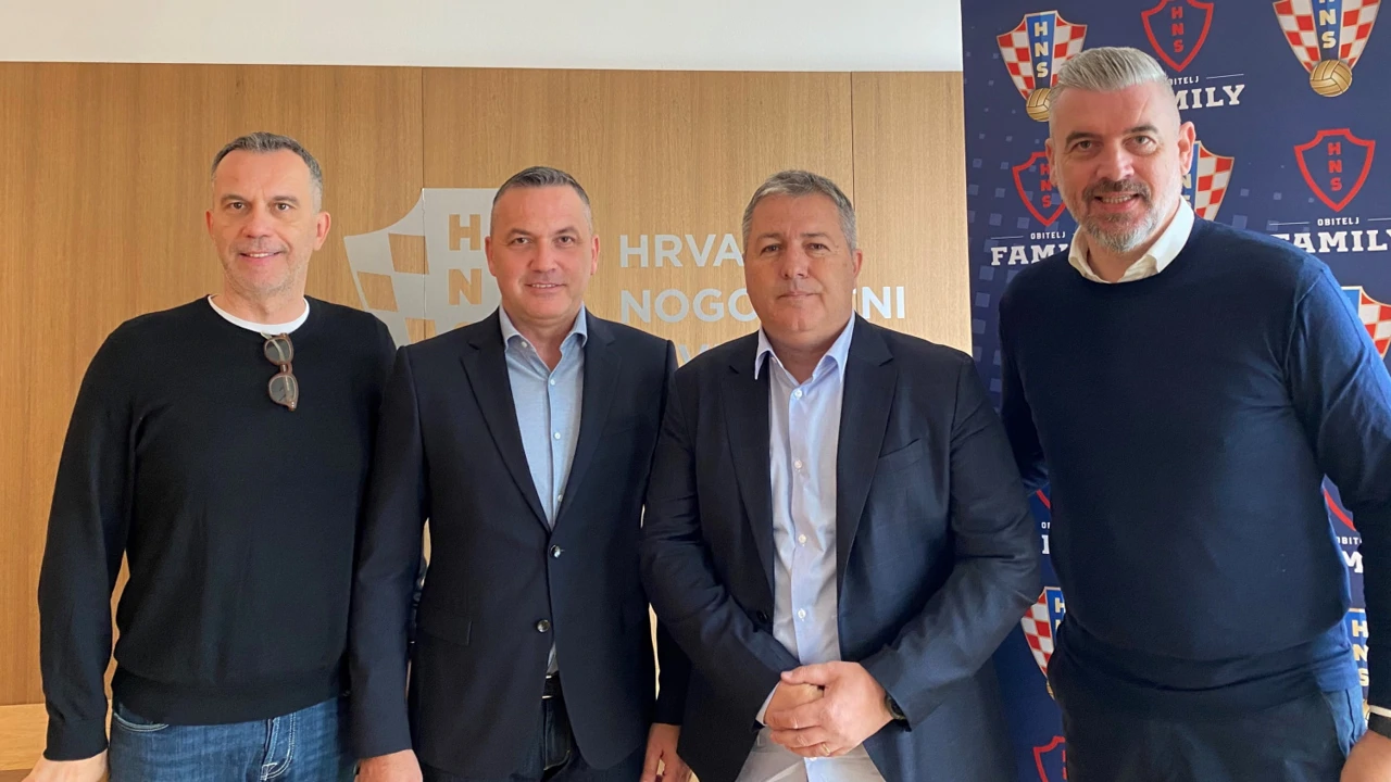 Tomislav Svetina, Marijan Kustić, Dragan Skočić i Stipe Pletikosa