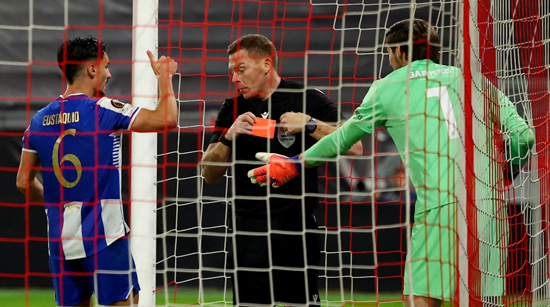 John Beaton na utakmici Utrecht - Porto