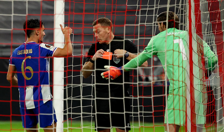 John Beaton na utakmici Utrecht - Porto