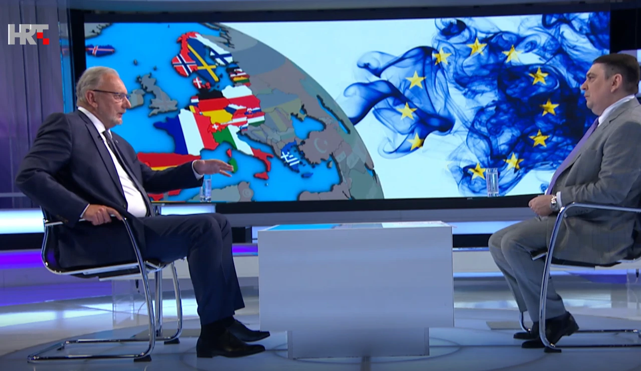 Davor Božinović u emisiji "1 na 1"