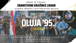 Plakat izkložbe u Znanstvenoj knjižnici Zadar