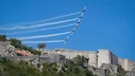 Wings of Storm aerobatic group over the Knin fortress 