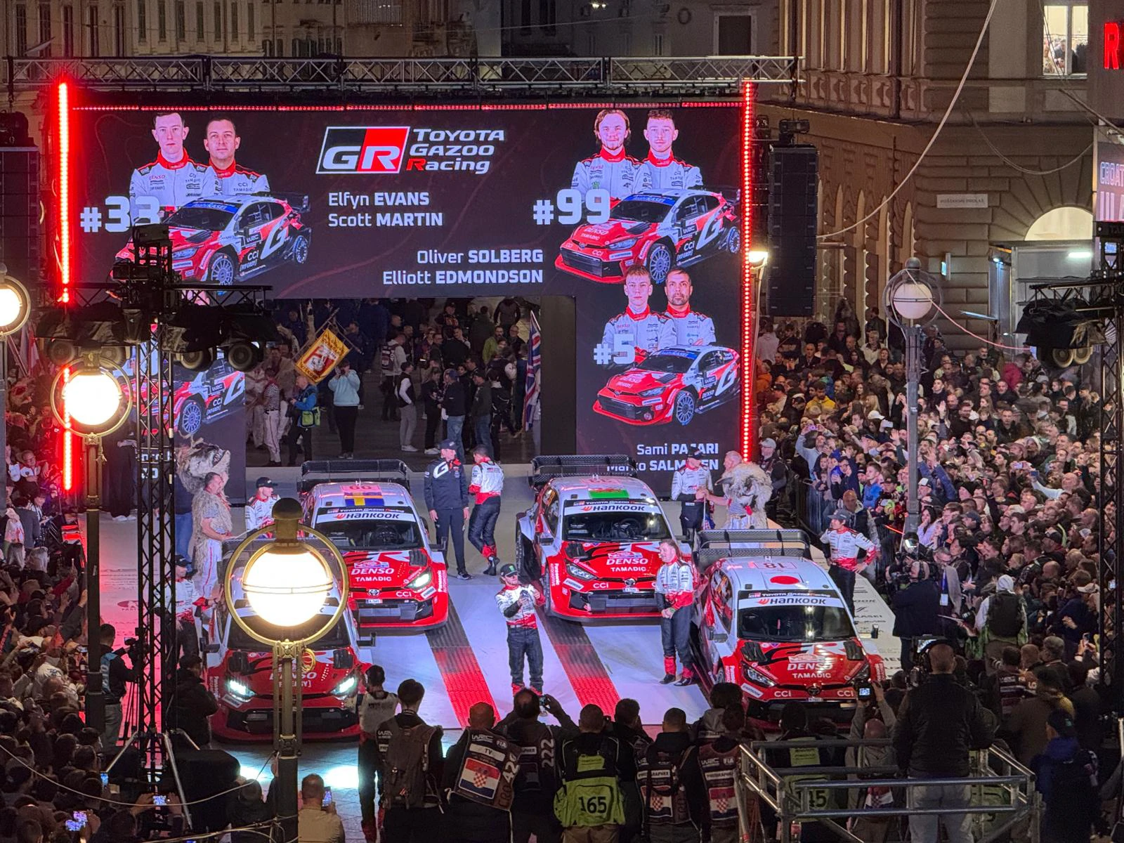 Ceremonijalnim startom na Korzu počeo WRC Croatia Rally