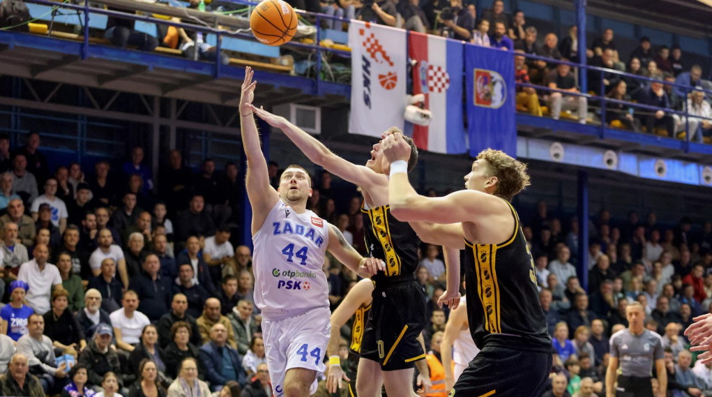 Zadar besiegte Split im Derby in Jazine. 1 zadar split2 20260130204108