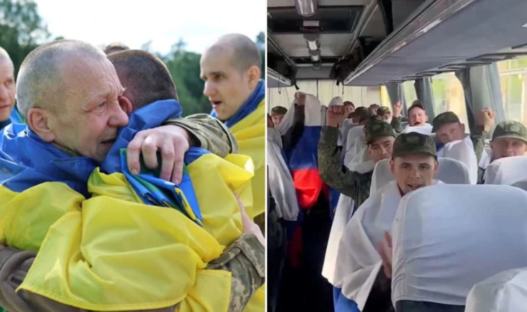 Razmjena zarobljenika Ukrajine i Rusije