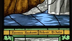 Chovet, vitraj (detalj), Foto: Matija Jerković/HRT