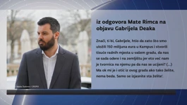 Iz odgovora Mate Rimca