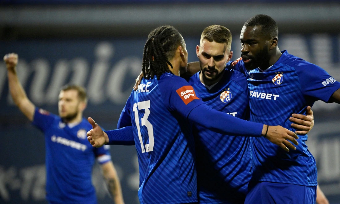 Slavlje igrača Dinama, Foto: Damir Krajac/CROPIX