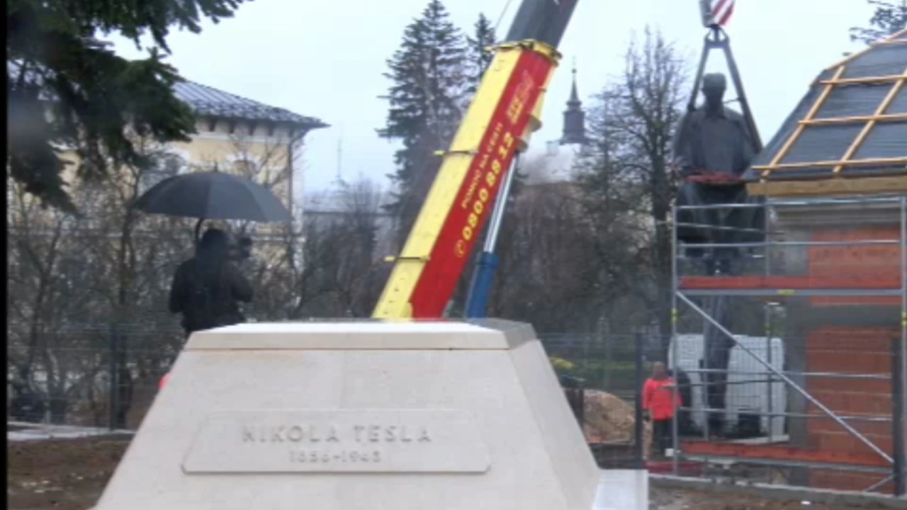 Spomenik Nikoli Tesli vraća se u Gospić, Foto: Vijesti/IMS/HRT/HRT