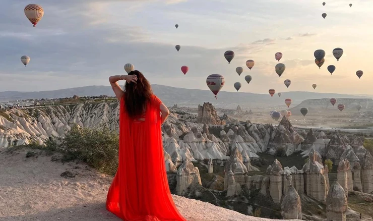 Martina Validžić u Kapadokiji
