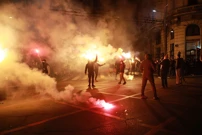 Prosvjed u Beogradu, Foto:  Milos Tesic/ATAImages /Reuters
