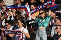 Navijači na utakmici Hajduk - Gorica, Foto: Tom Dubravec/CROPIX