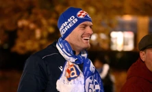 Navijač Dinama, Foto: Goran Mehkek/CROPIX