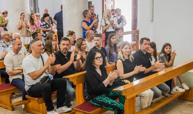 Vela Luka: Nastup nakon mise u župnoj Crkvi u čast Oliveru