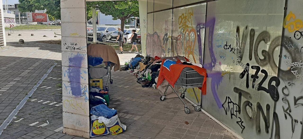 Nered blizu središta Zadra