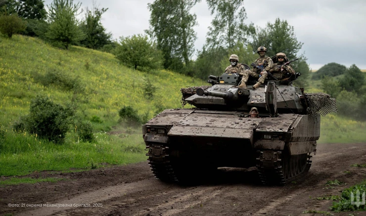 Švedski CV-90 isporučen Ukrajini